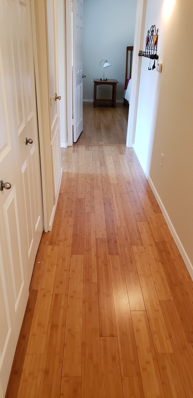 Hallway, bamboo hardwood - 5335 E Shea Blvd