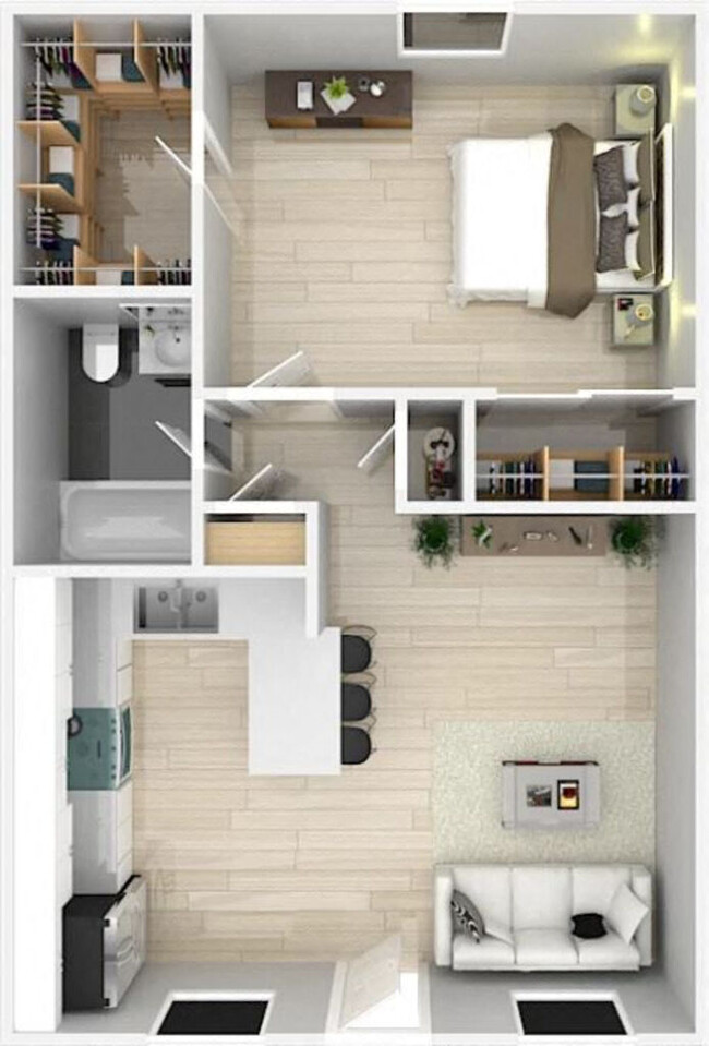 Floorplan - Napa Green Apartments