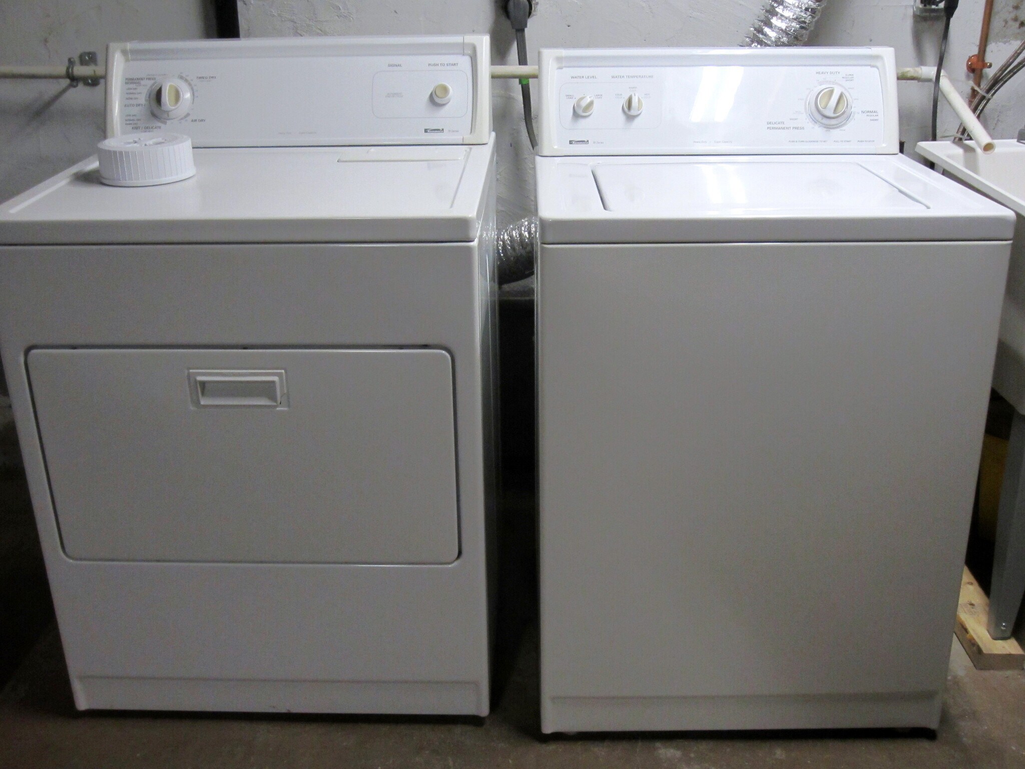 Washer and dryer in basement. - 30 Fairfield Ave