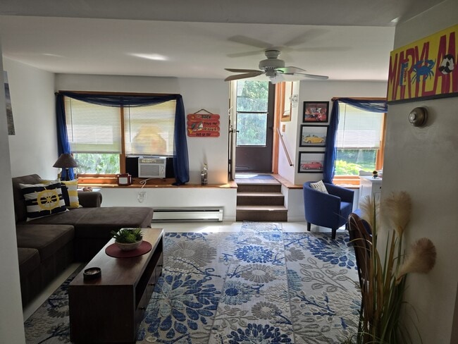 View of door from kitchen - 4946 Saint Pauls Church Rd