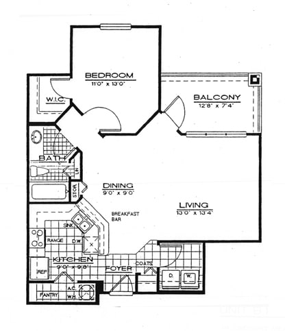 Floorplan - The Park at Knightsbridge