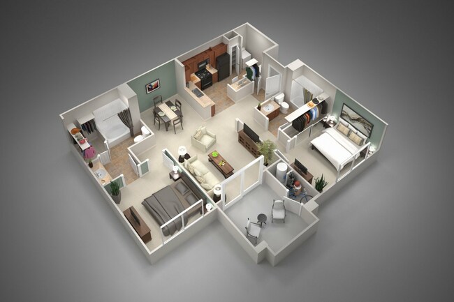Floorplan - Borrego at Spectrum