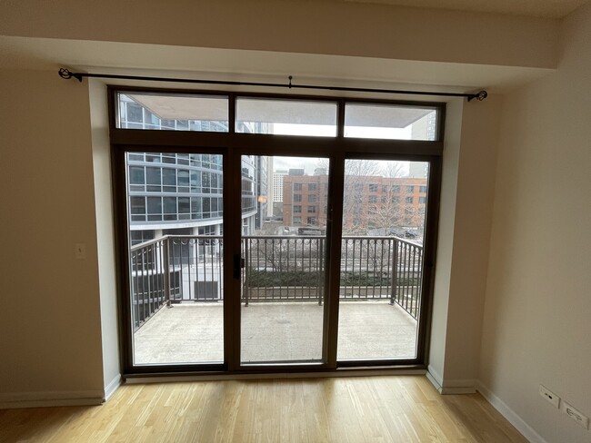 Large Balcony, Large Window - 1250 S Indiana Ave