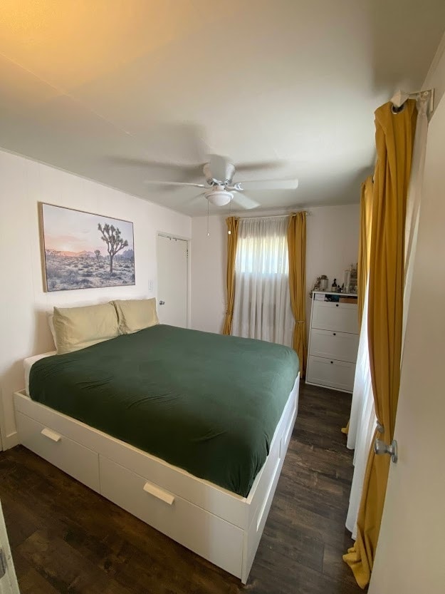 Bedroom with wall A/C when walking through the front door - 1644 Mohawk St