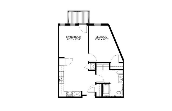 Floorplan - Vue Pointe Apartments