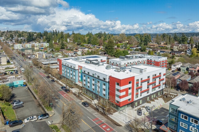 Aerial Context - Flourish on Rainier