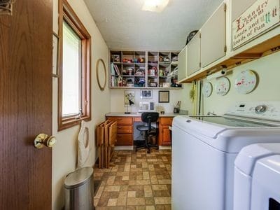 Main floor laundry - 5501 Martell Rd