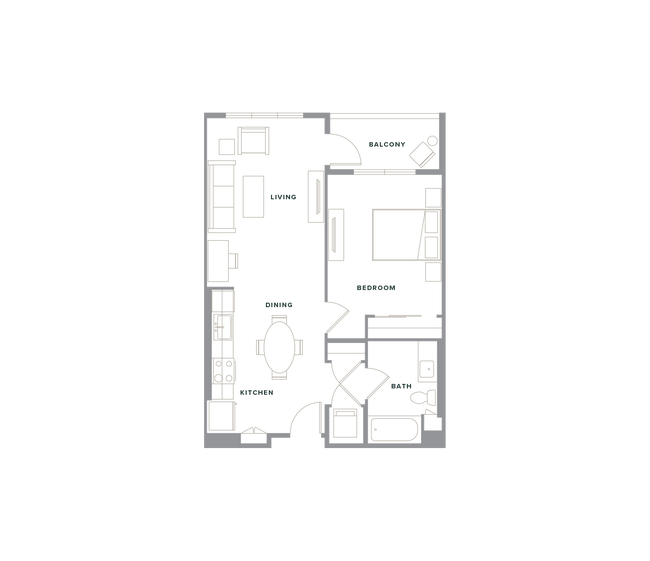 Floorplan - The Crosby at Hollywood Park