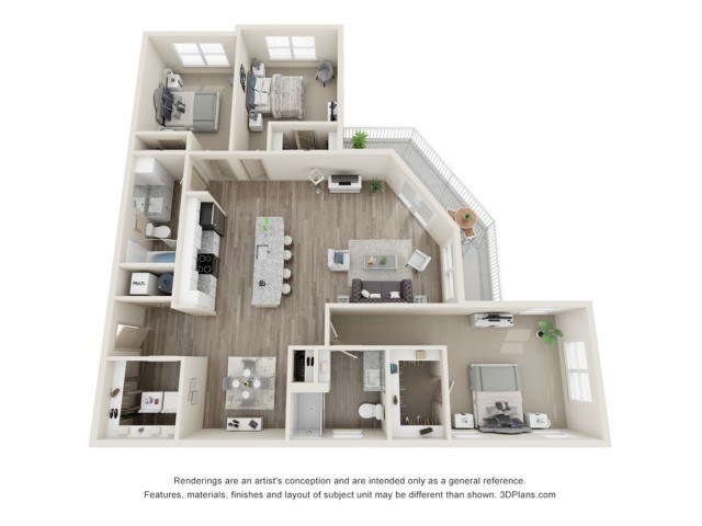 Floorplan - The Mezz at Fiddlers Green