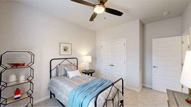 Bedroom 2. Down the hallway are two secondary bedrooms to provide tranquil sleeping accommodations - 15580 Ruthie Lynn Dr