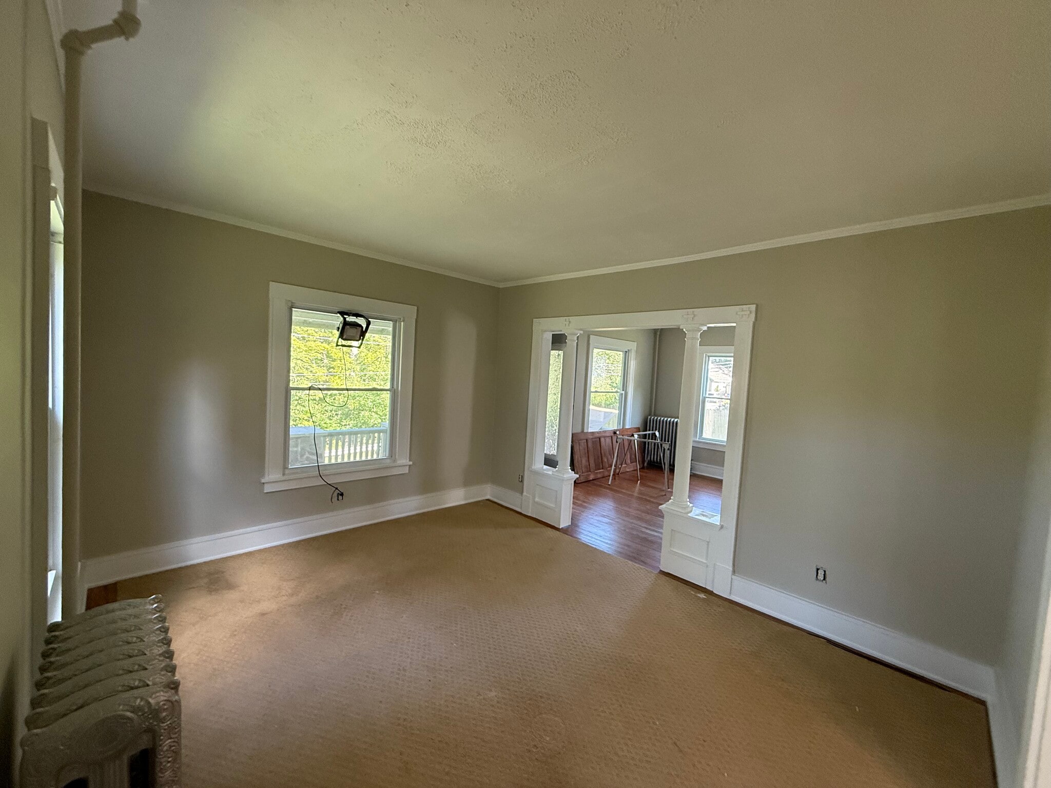 Living Room (carpet will be gone) - 341 Broad St