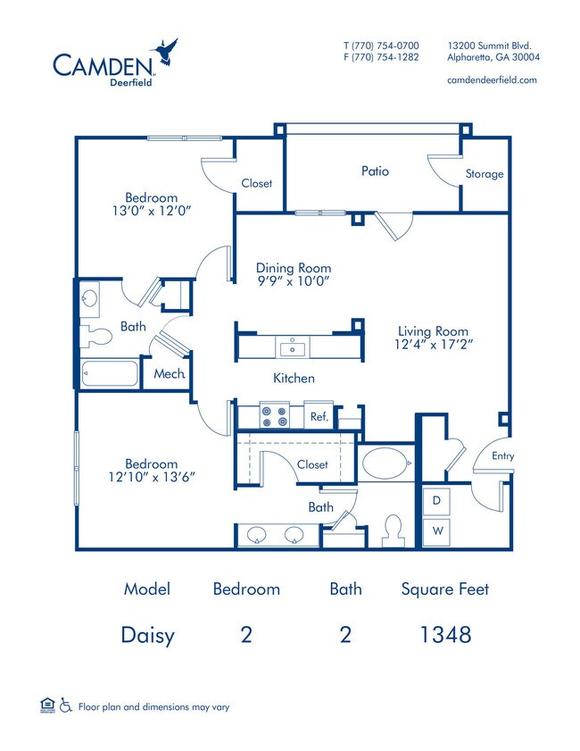 Floorplan - Camden Deerfield