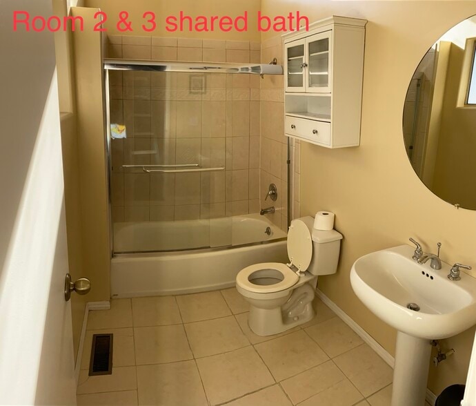 Room 2 & 3 shared bath - 1841 Marney Ave