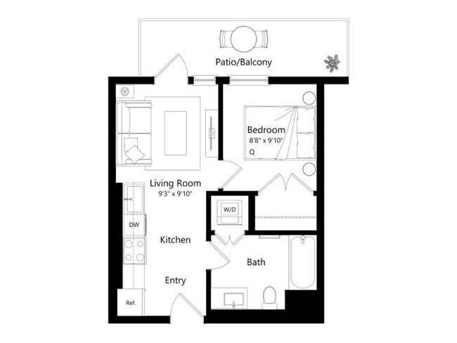 Floorplan - Lincoln/Broadway