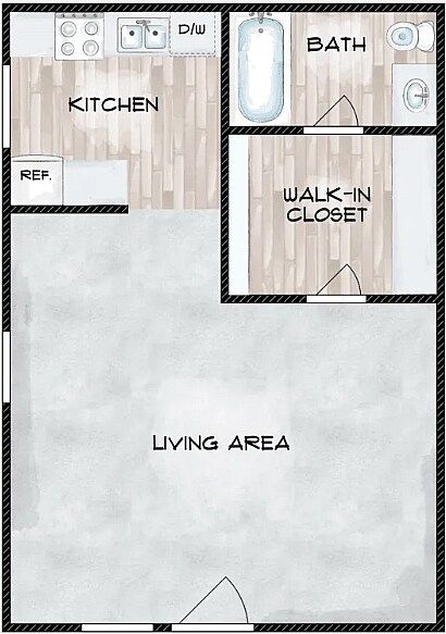 Studio - The Wallace Apartments