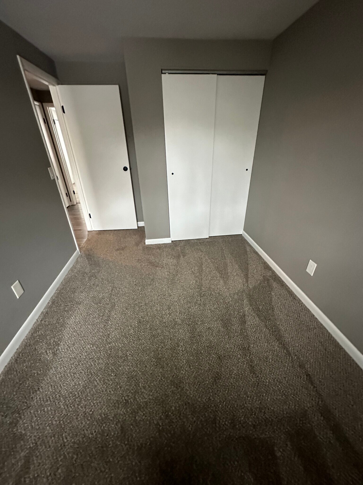 Bedroom 1 with closet - 35 Farmbrook Drive