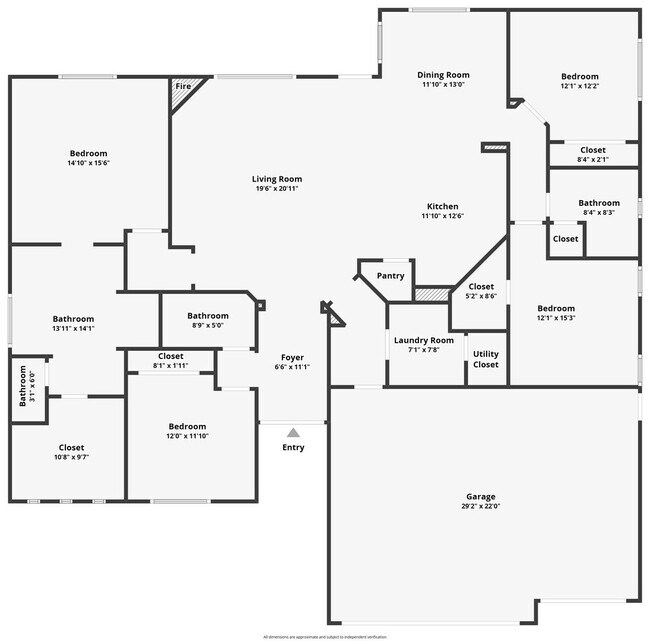 Building Photo - Stunning 4 Bed/3 Bath Belcourt Seven Oaks Home w/ $0 Deposit Option & More