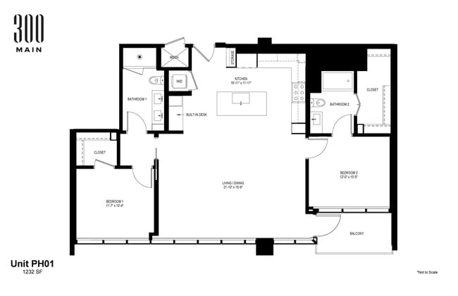 Floorplan - 300 Main