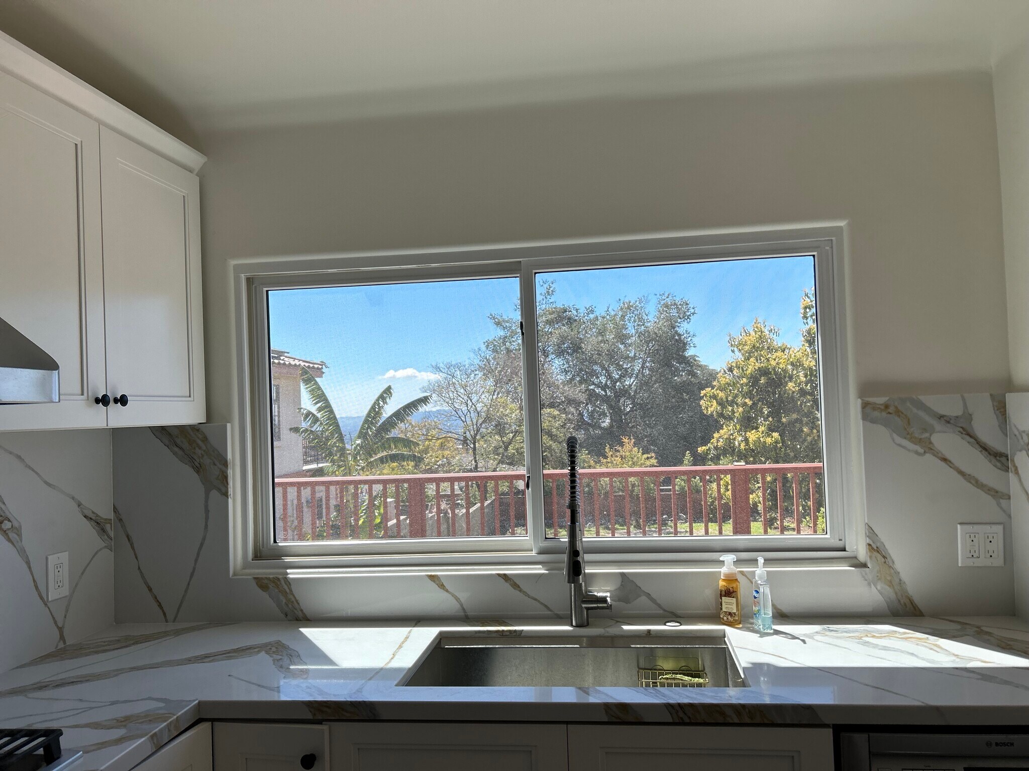kitchen window to balcony - 58 W Sierra Madre Blvd