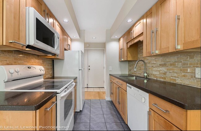 Recessed lighting in Kitchen - 5600 Hillcrest Ln