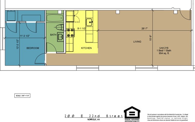 Floorplan - The Brightleaf Building