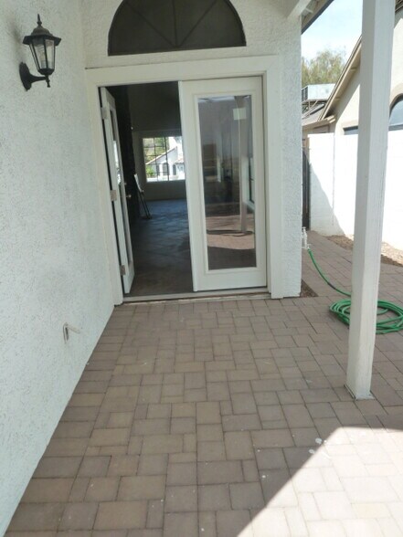 Backyard - View into Living Room - 1457 E Renee Dr