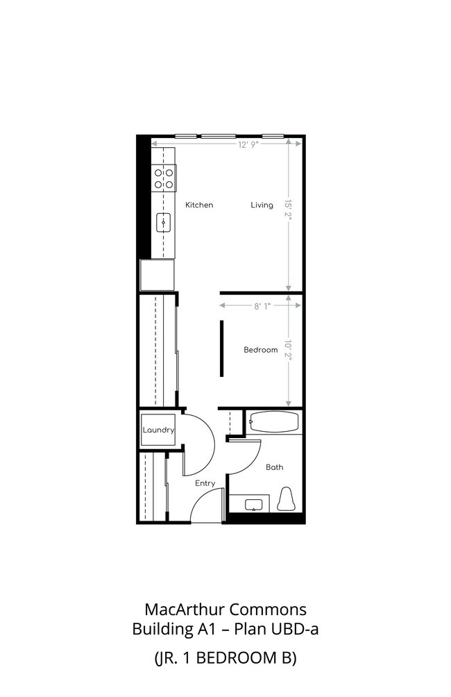 Jr One Bedroom B - MacArthur Commons