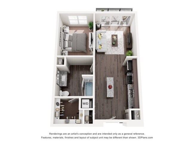 Floorplan - Rivera on Broadway Apartments