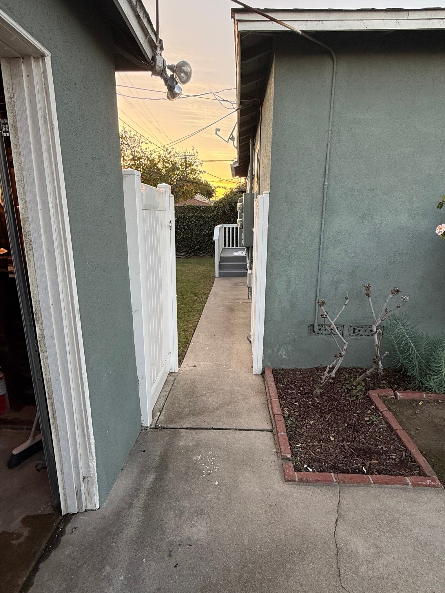 Back entrance from garage - 6522 W 86th Pl