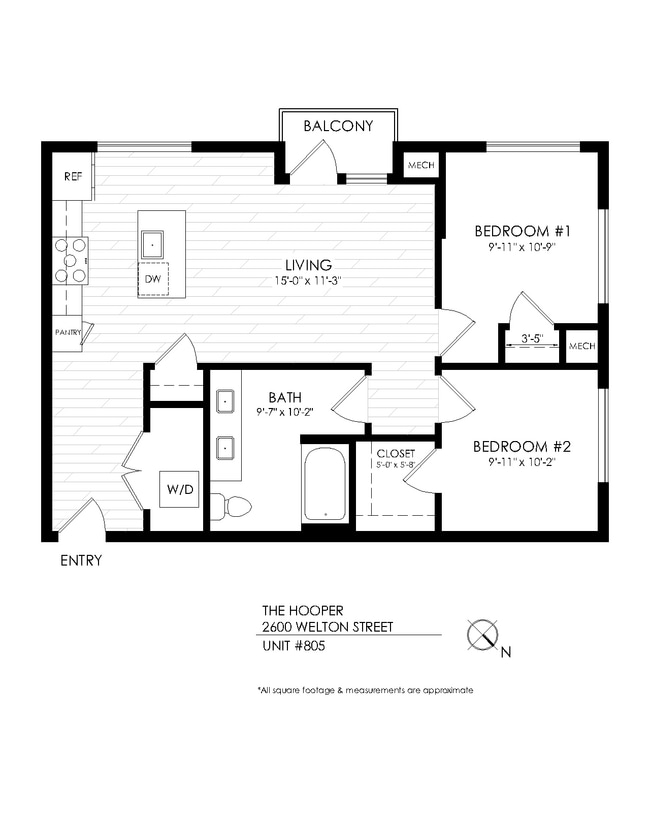 Floorplan - The Hooper