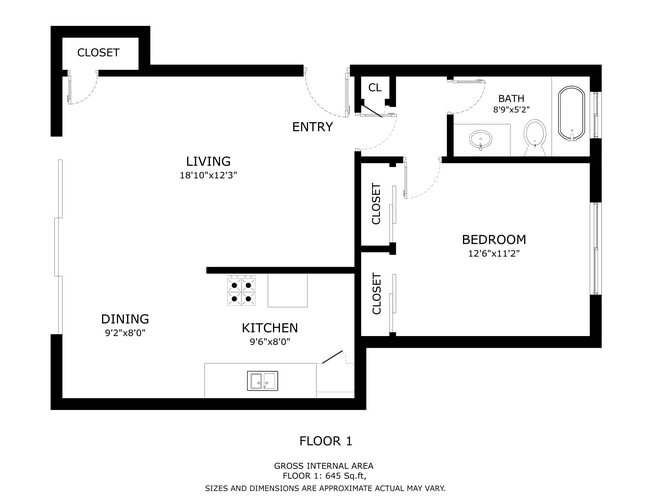Floorplan - 1026 Larch St.
