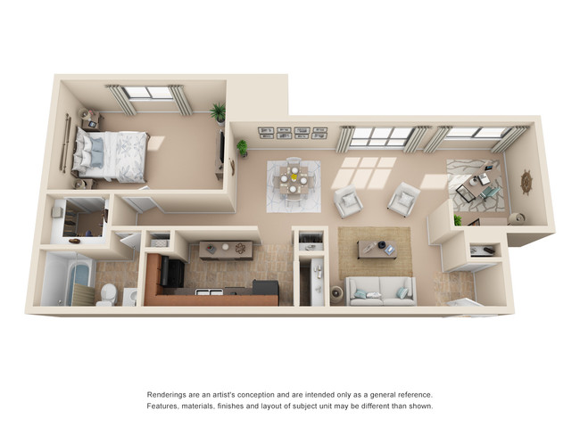 Floorplan - Wellington at Western Branch Apartments