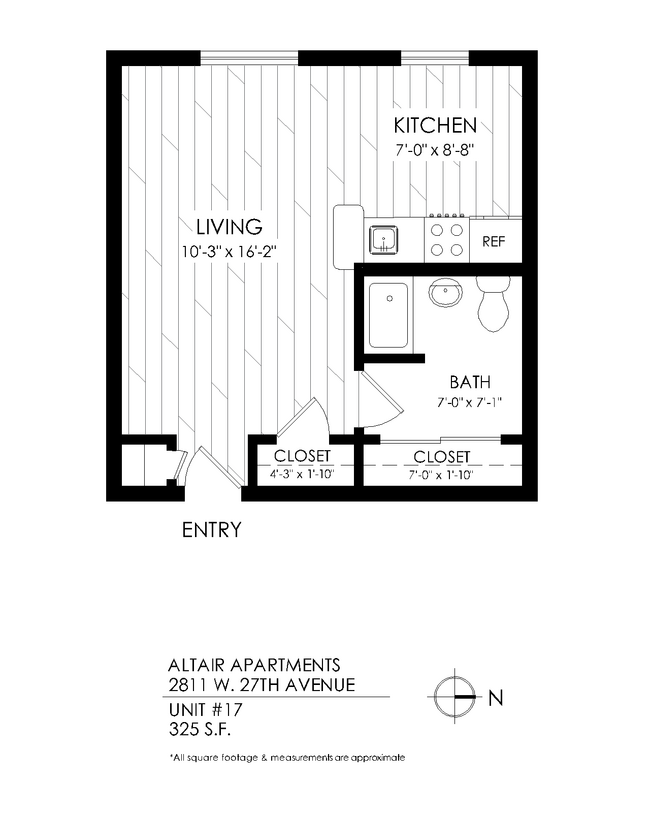 Floorplan - Altair Apartments