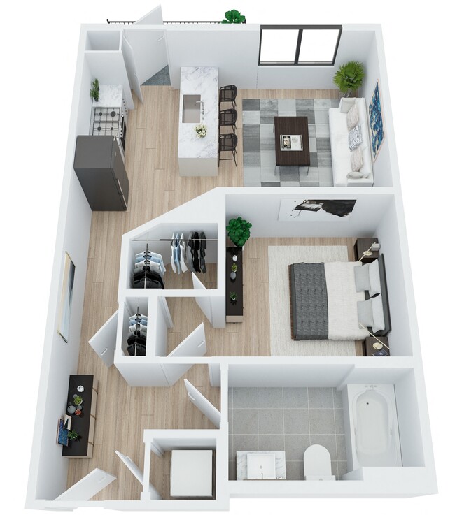 Floorplan - The Riviera on Semmes