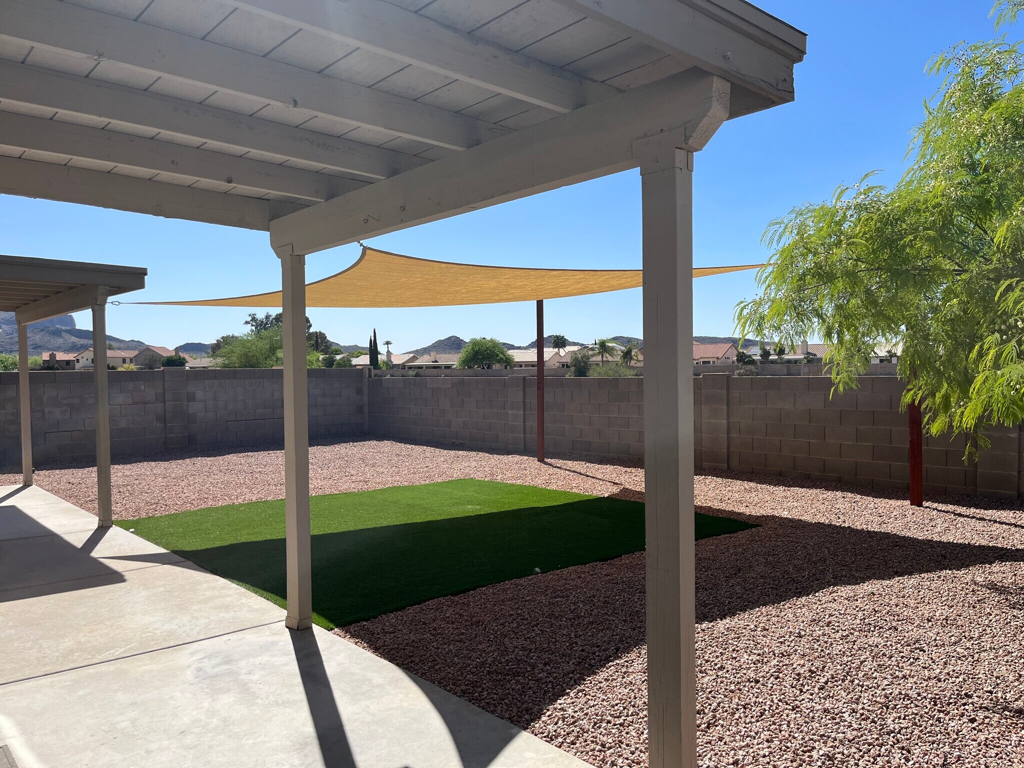 backyard - 7146 W Hunnington Dr