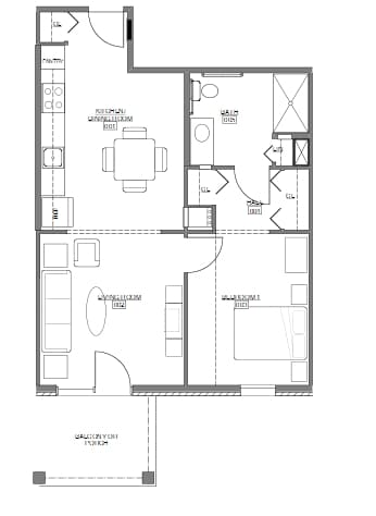 1BR/1BA - Dalton's Edge Apartments II