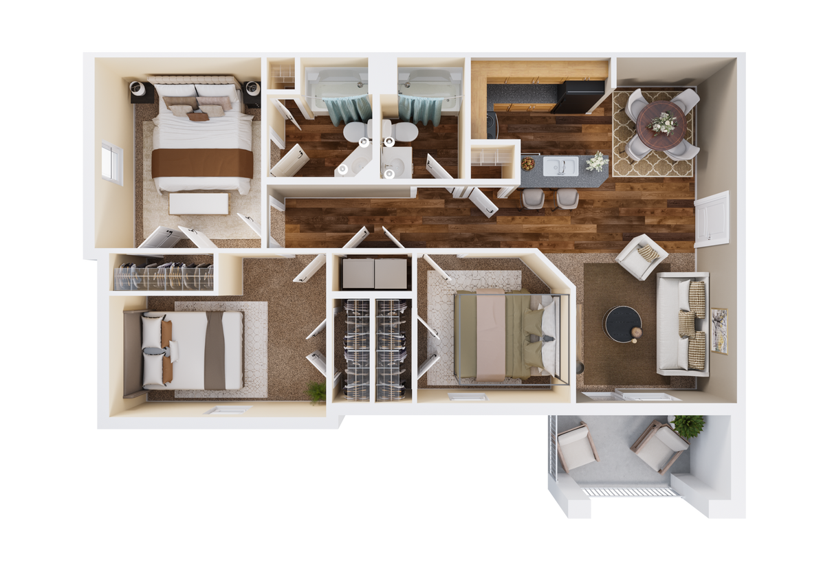 The Enclave of Hardin Valley Apartments - 2110 Greenland Way Knoxville TN  37932 | Apartment Finder, image size:1194x844