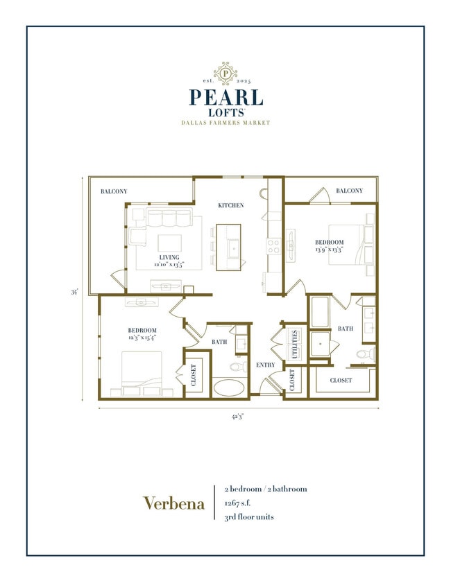 Floorplan - Pearl Lofts