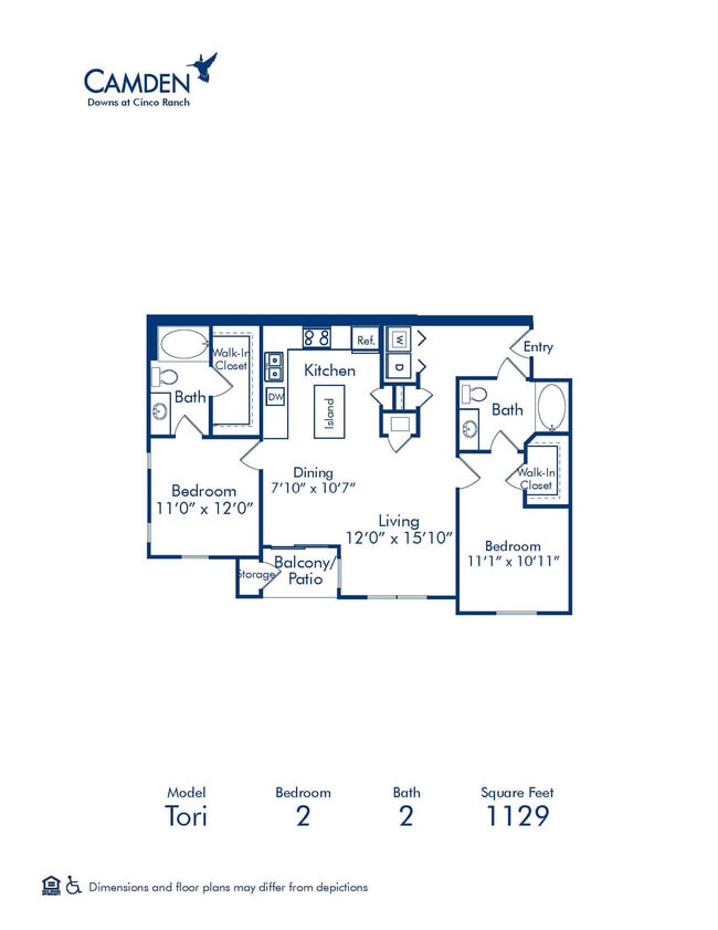 Floorplan - Camden Downs At Cinco Ranch