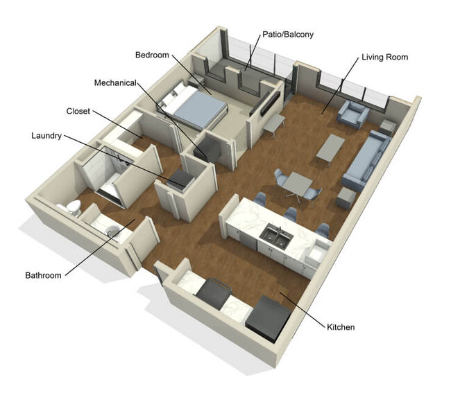 Floorplan - The Preston