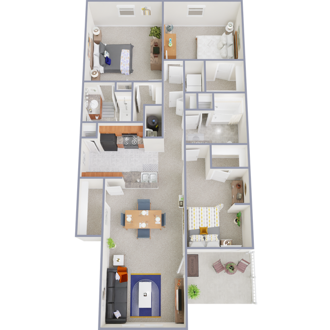 Floorplan - Arborwood Apartments
