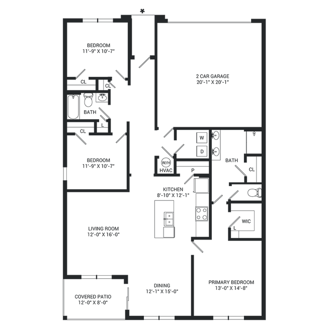 Floorplan - Lilac Pointe