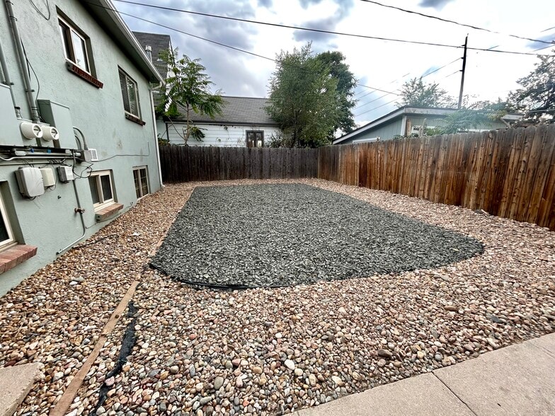 Fenced yard - 2075 S Acoma St