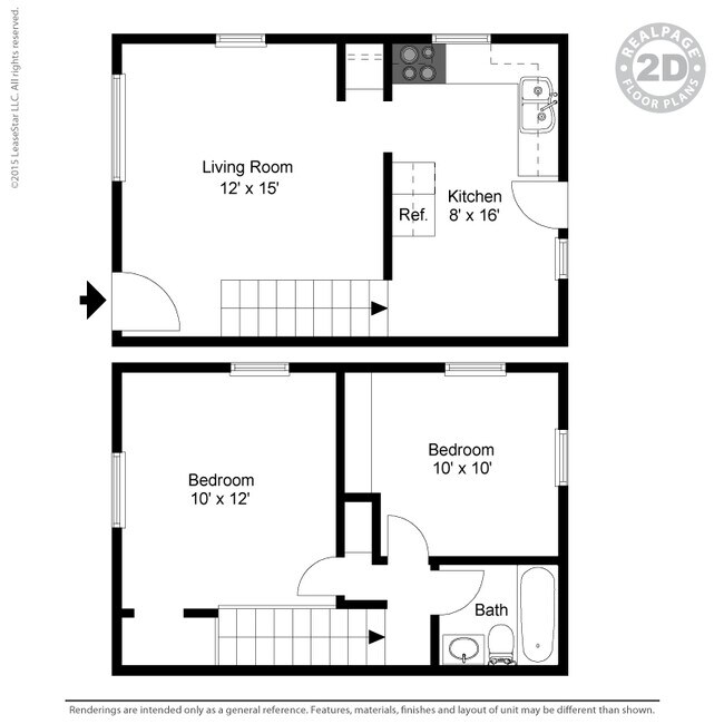 Floorplan - Brentwood Apartments