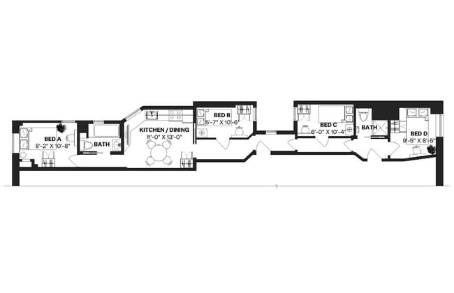 Building Photo - Room in Shared 4 bed/2 bath home