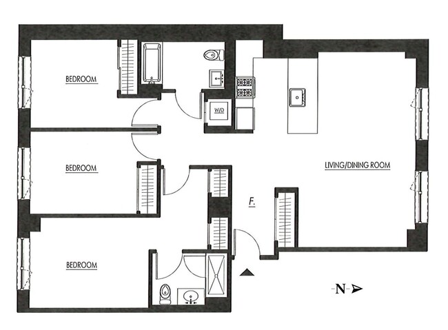 Floorplan - 266 West 96th Street