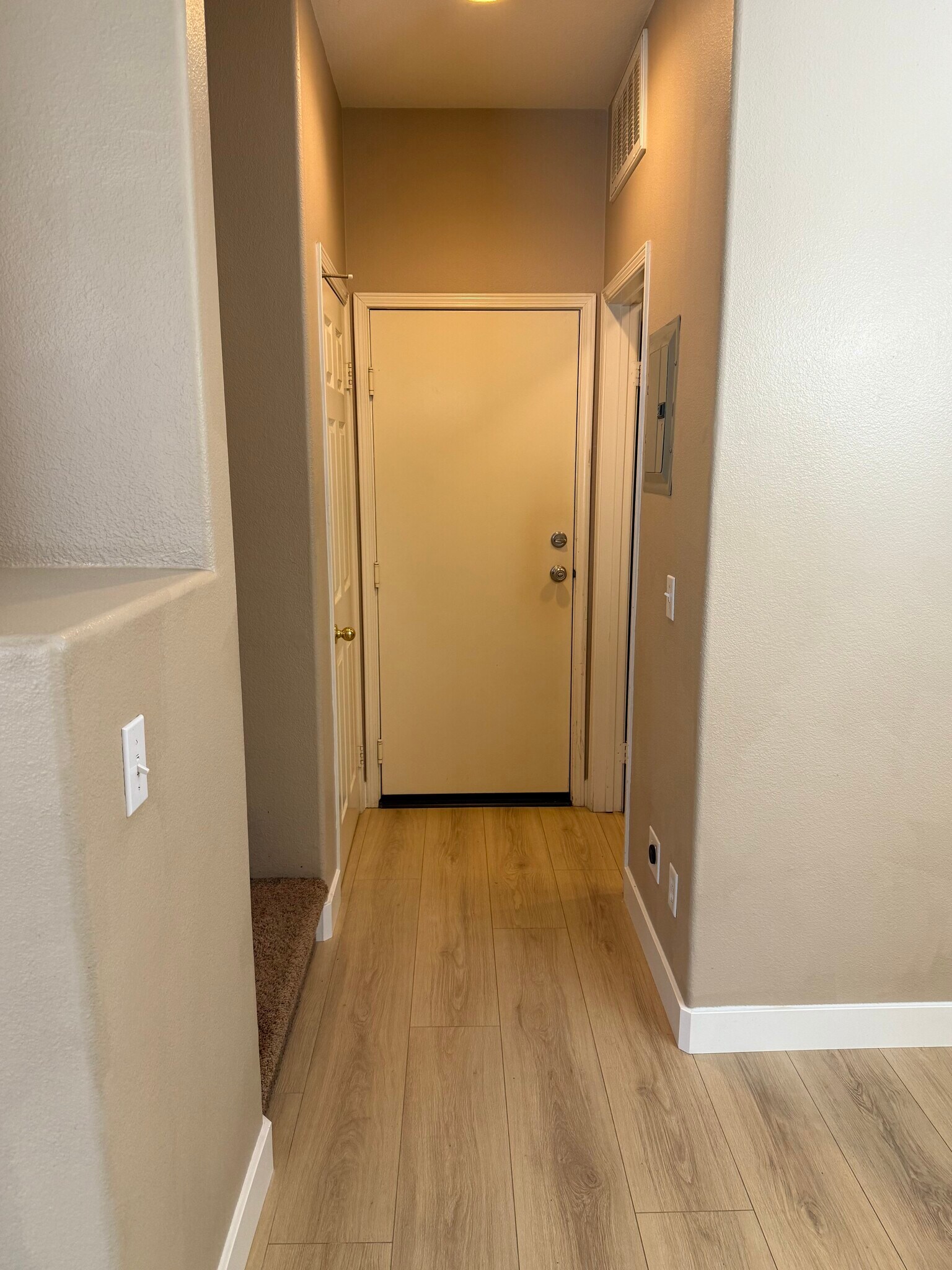 Entrance to attached garage - 33710 Willow Haven Ln