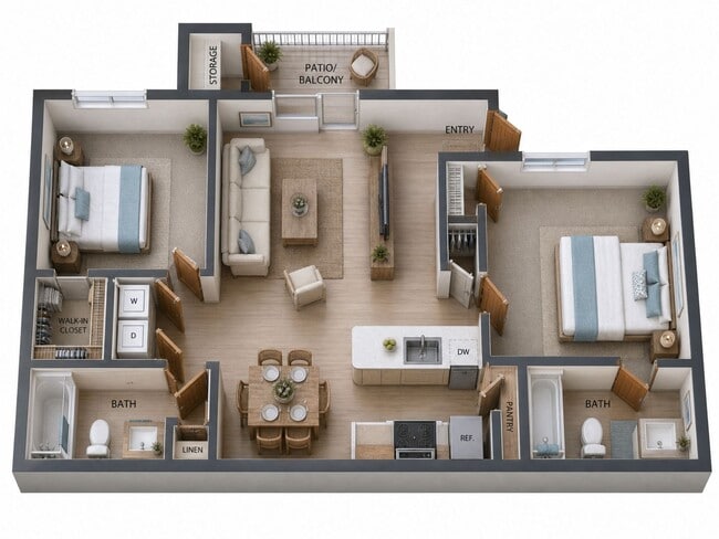 Floorplan - Epic Apartments