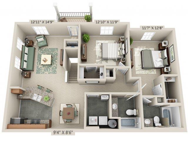 Floorplan - Albany Glen