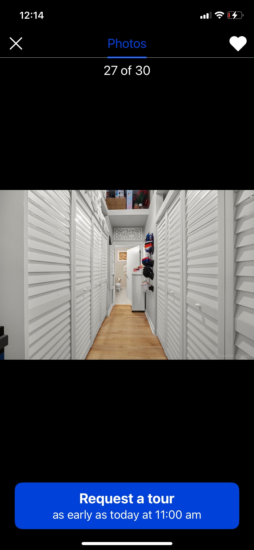 Private dressing area with tons of closet space. - 2545 S Dearborn St